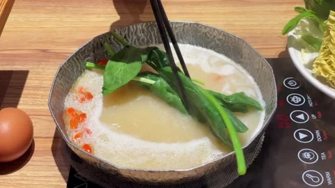 Japanese Hot Pot Stock Footage 331270670