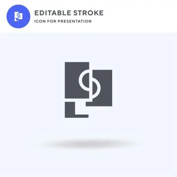 Japanese icon vector, filled flat sign, solid pictogram isolated on white, logo Illustrazione stock