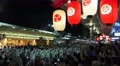 Japanese Lanterns Crowd Of Men Circle FloatParade Kyoto Gion Fest With Audio 4K 4k or 4k+ Resolution