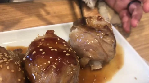 Japanese Lunch Stock Footage 160644493