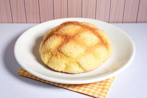 Japanese melon bread Foto stock