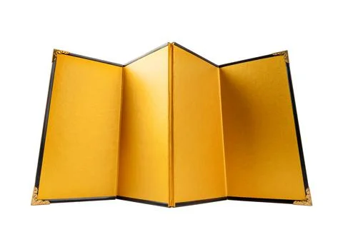 Japanese panel folding screen Stock Photos