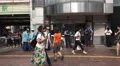 Japanese Paramedics And Police Crowd Around Sick Person Shibuya Tokyo 4k or 4k+ Resolution