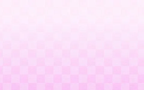 Japanese Pattern, Checkered pattern, Spring pattern, Washi-style gradation Stock Illustration