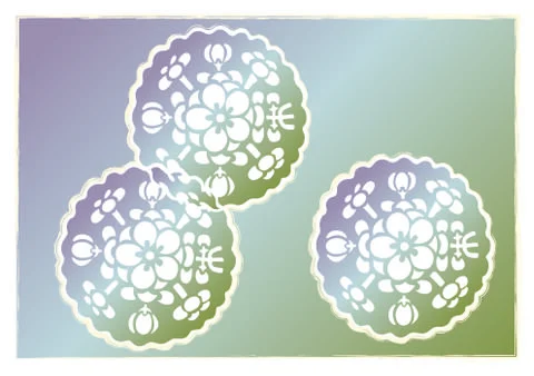 Japanese Pattern Stock Illustration