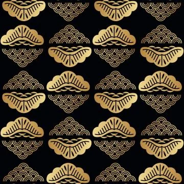 Japanese pattern Stock Illustration