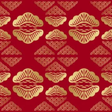 Japanese pattern Stock Illustration
