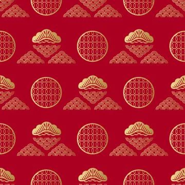 Japanese pattern Stock Illustration