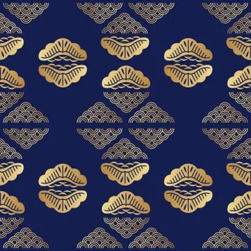 Japanese pattern Stock Illustration
