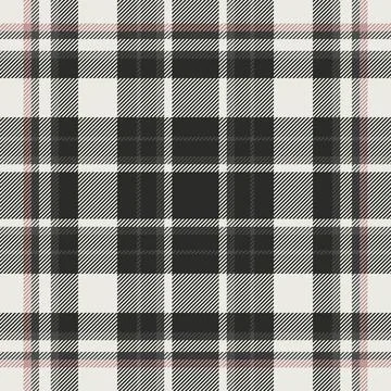 Japanese pattern seamless tartan, endless textile vector fabric. Picnic che.. Illustrazione stock
