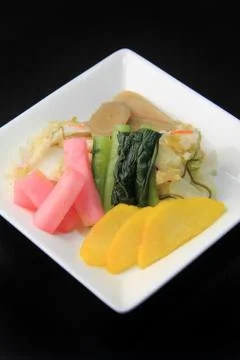 Japanese pickles Stock Photos