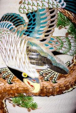 Japanese porcelain. Stock Photos