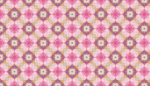 Japanese Sakura Pattern Stock Illustration