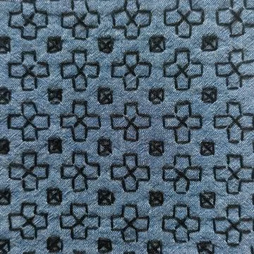 Japanese sashiko pattern front view Foto stock