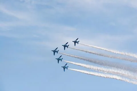 Japanese Self Defence Air show Stock Photos