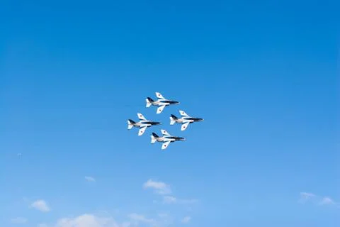 Japanese Self Defence Air show Stock Photos