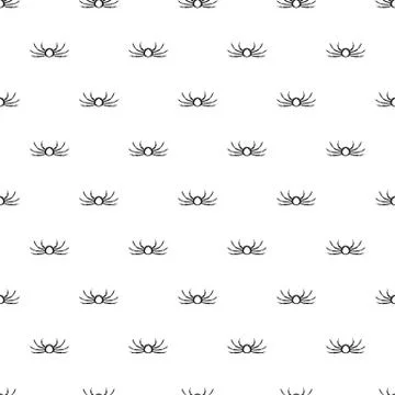 Japanese spider crab pattern Illustrazione stock