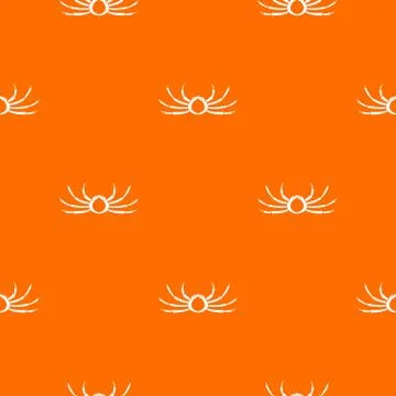 Japanese spider crab pattern seamless Illustrazione stock