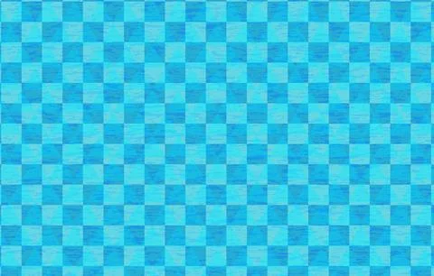 Japanese style background with a checkered pattern and scales イラスト素材
