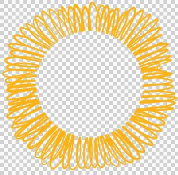 Japanese style doodle pattern decoration element drawing blue and gold color  스톡 일러스트