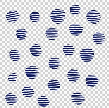 Japanese style doodle pattern decoration element drawing blue and gold color  스톡 일러스트