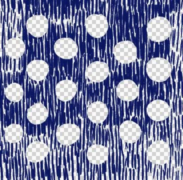 Japanese style doodle pattern decoration element drawing blue and gold color  Stock Illustration