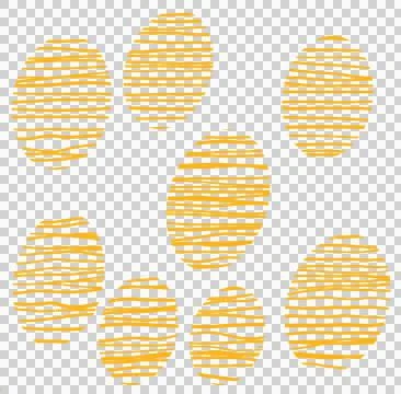 Japanese style doodle pattern decoration element drawing blue and gold color  Stock Illustration
