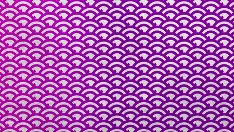 Japanese style pattern shape geometry texture loop animation Stock Footage 150797618