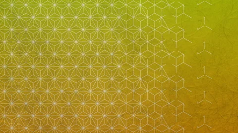Japanese style pattern shape geometry texture loop animation Stock Footage 150798987