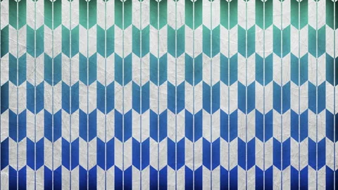 Japanese style pattern shape geometry texture loop animation Stock Footage 150799766