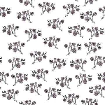 Japanese style seamless pattern. Stock Illustration