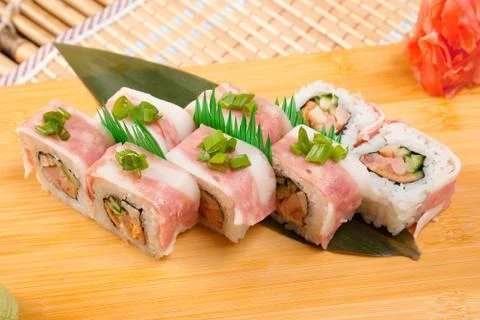 Japanese sushi Фото