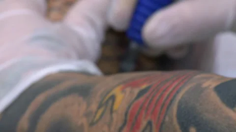 Japanese Tatoo Vídeo Stock 32236089