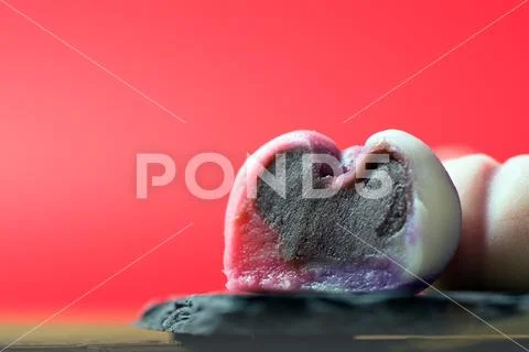 Japanese traditional confectionery wagashi Stock Photos