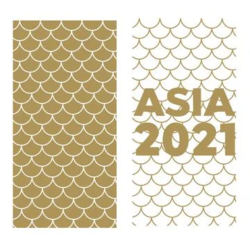 Japanese traditional pattern. Wave pattern. Sea japan pattern vector Illustrazione stock