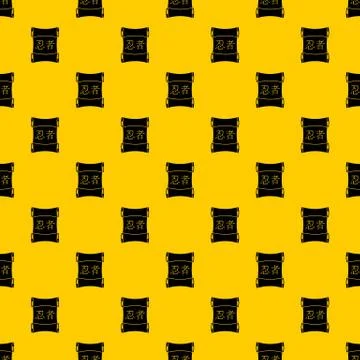 Japanese traditional scrol pattern vector Stockillustratie