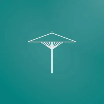 Japanese Umbrella Stock Illustration