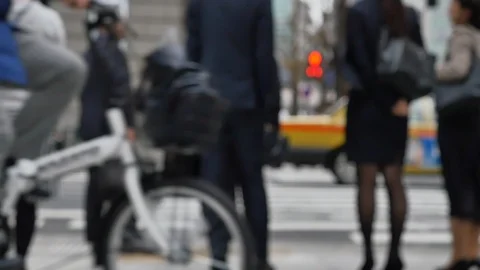 The Japanese worker, no face Stock Footage 86306269