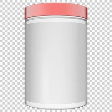 Jar 3D Rendering Mockup Stock Illustration