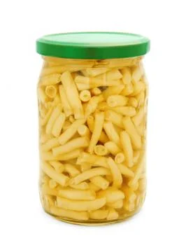 Jar of beans Stock Photos