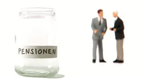 A jar being filled with coins Stock Footage 11285505