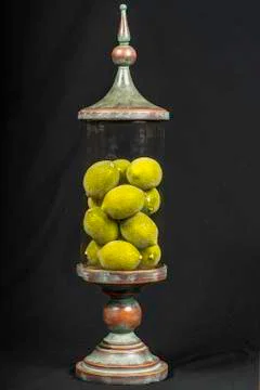 Jar of citrus Stock Photos