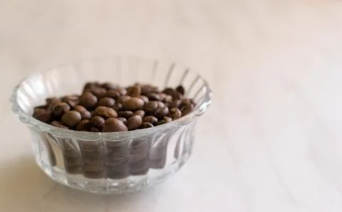 Jar of Coffee Beans Stock Photos