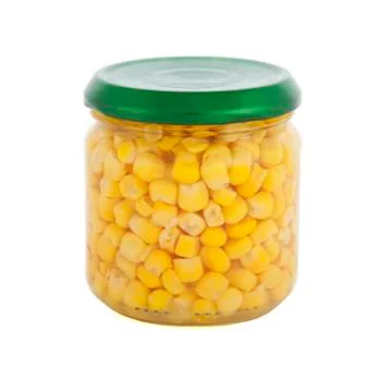 Jar of corn Stock Photos