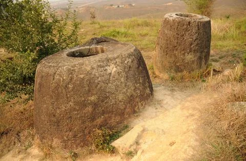 Jar fields 1 Stock Photos