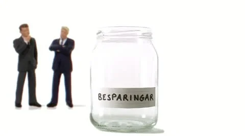 A jar filled with coins that increases Stock Footage 11285460