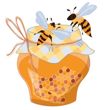 https://images.pond5.com/jar-honey-flying-above-it-illustration-153102959_iconl_nowm.jpeg