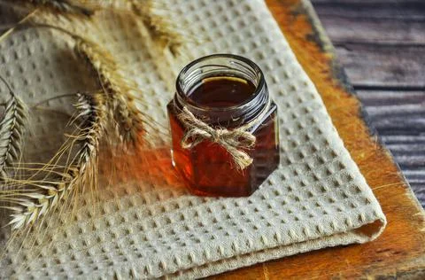 Jar of Honey Stock Photos