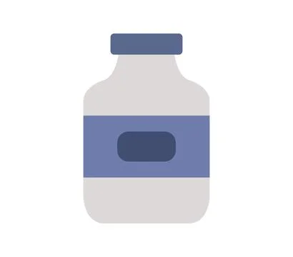 Jar icon illustrated in vector on white background Stock Illustration