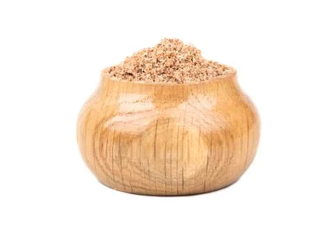 Jar of nutmeg Stock Photos